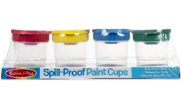 SPILL PROOF PAINT CUPS