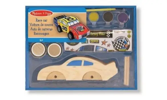 WOODEN RACE CAR DYO