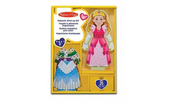 PRINCESS ELISE MAGNETIC WOODEN DRESS UP